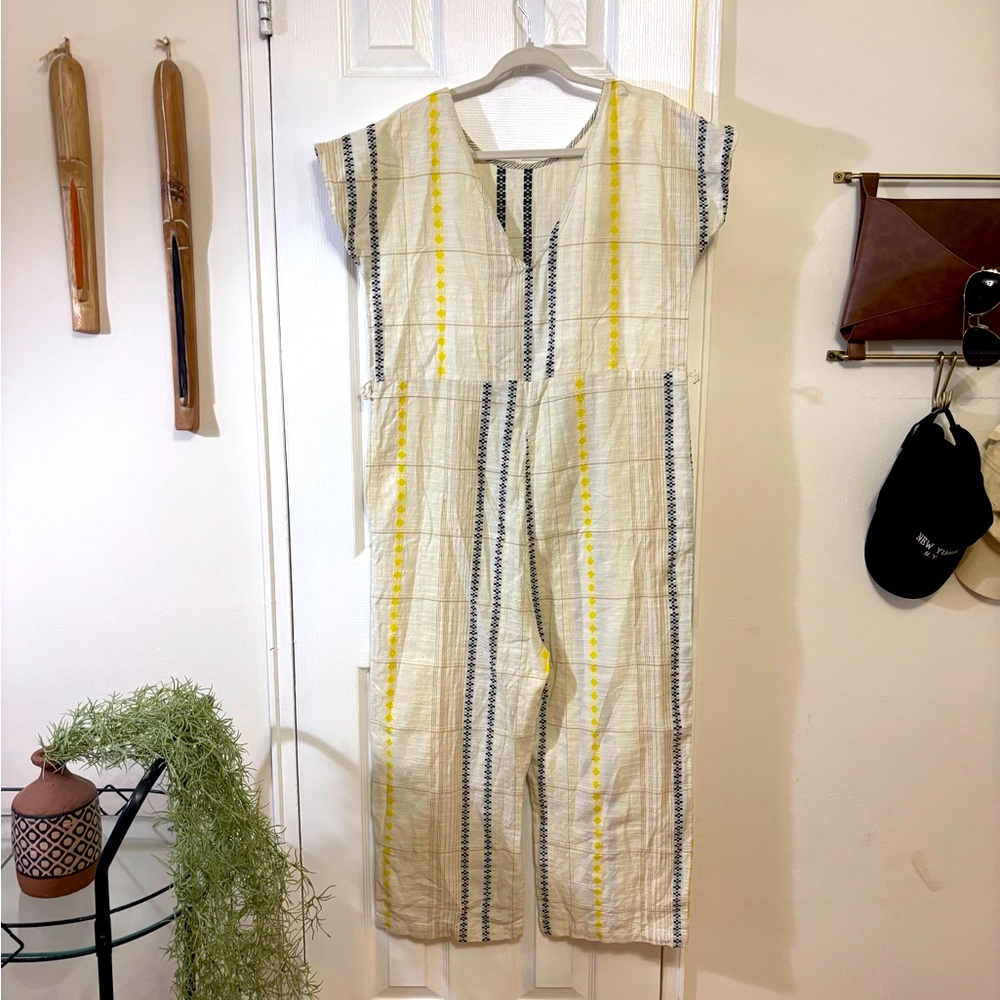 Ace & Jig Striped Jumpsuit. “Sahara” Size Small